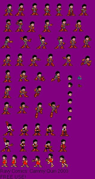 Ravy Comics. Cammy 2003. Free Use.